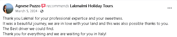 Lakmalmi Holiday Tours